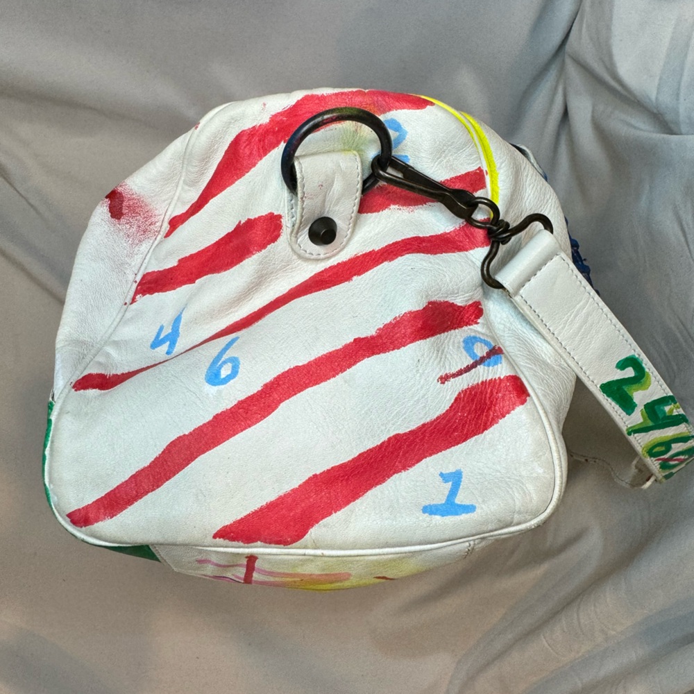 Custom painted Balenciaga city bag (custom painted 1 of 1) - Picture 6 of 7